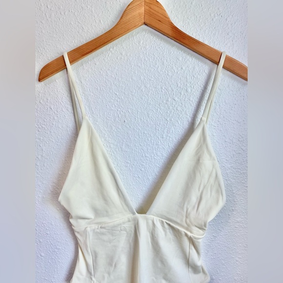 Lee Merritt Swimsuit One Piece Bone Color - Picture 2 of 5